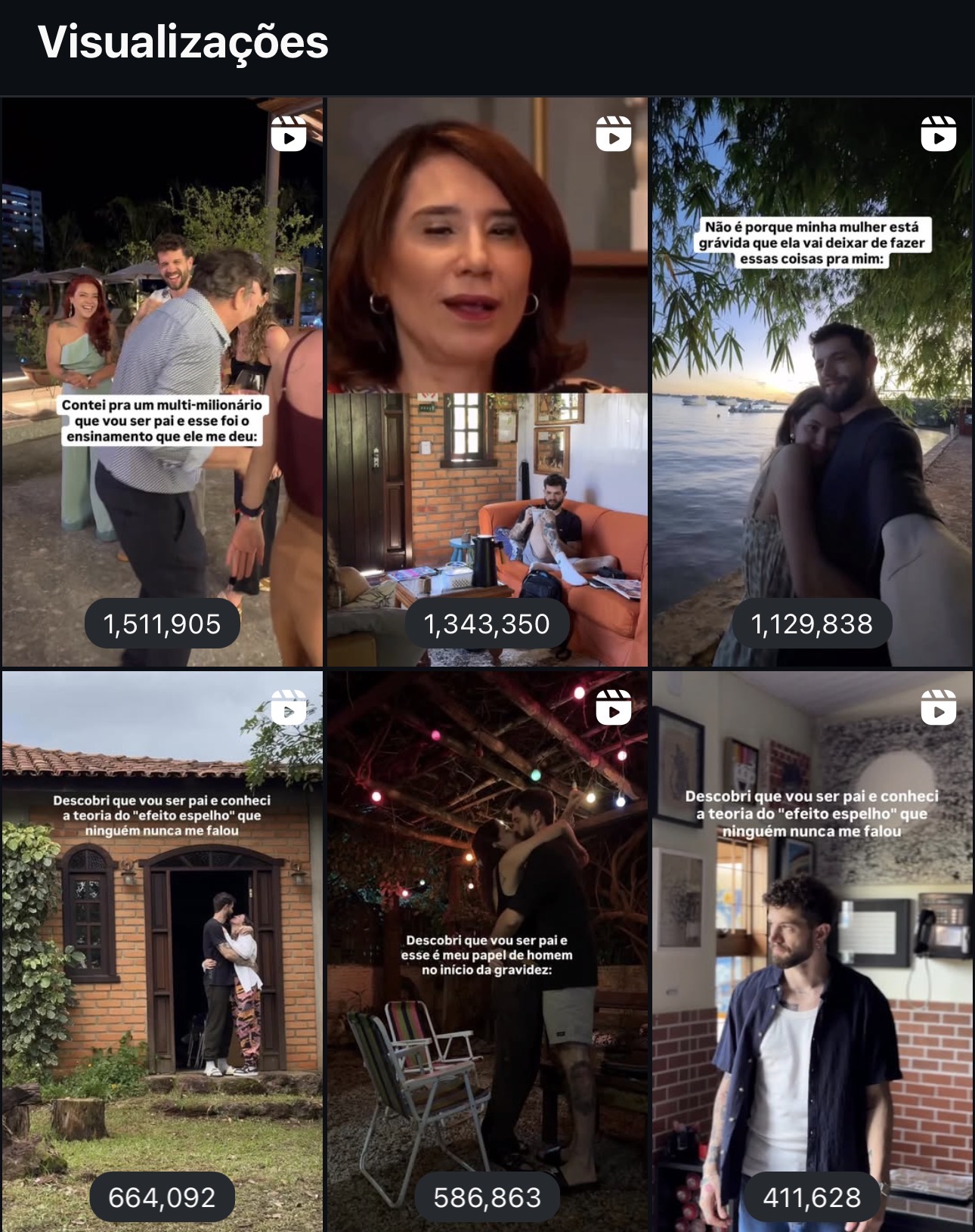 Feed Instagram de Pedro Wagner
